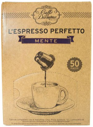 Diemme Nespresso®* kompatible Kapseln Mente